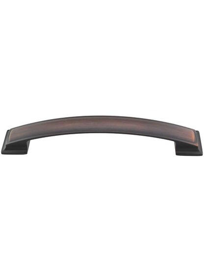 Annadale Pillow Cabinet Pull - 6 1/4 inch Center-to-Center in Brushed Oil Rubbed Bronze.